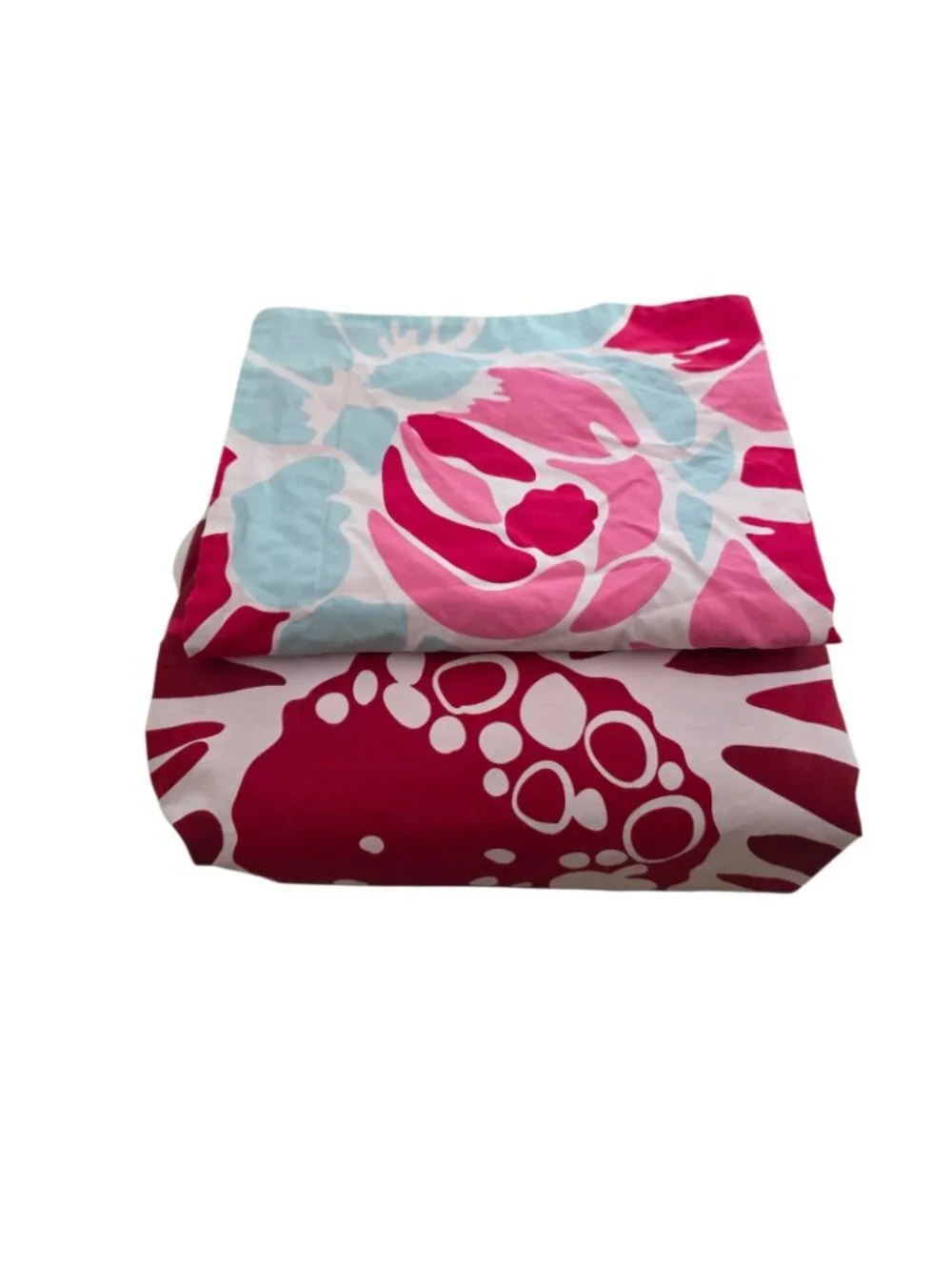 Pottery Barn Teen Kensington Floral Twin Duvet Cover Sham Ribbon Flat Sheet Case